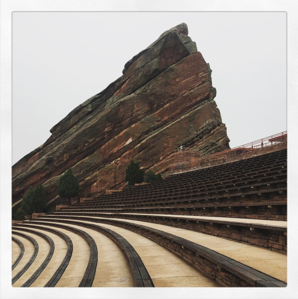 Red Rocks from row 54