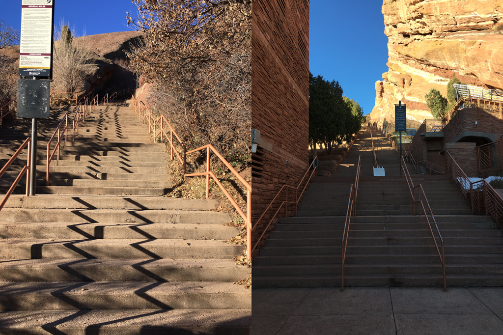 Endless stairs at Red Rocks